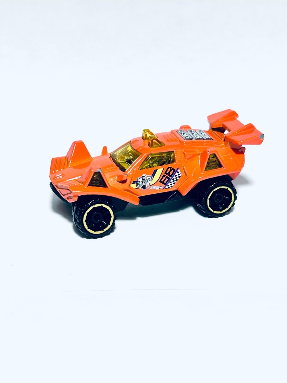 2014 Mattel Hot‎ Wheels Racing Orange Quicksand Car